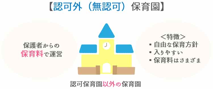 認可外保育園とは【保育士人材バンク】